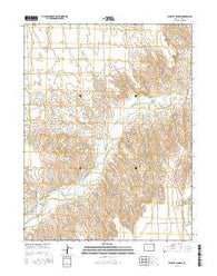 Wildcat Canyon Colorado Current topographic map, 1:24000 scale, 7.5 X 7.5 Minute, Year 2016
