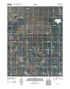 Wiley Colorado Historical topographic map, 1:24000 scale, 7.5 X 7.5 Minute, Year 2010