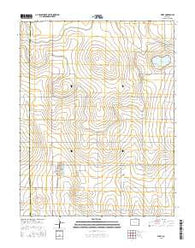 Wiley Colorado Current topographic map, 1:24000 scale, 7.5 X 7.5 Minute, Year 2016