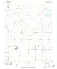 Wiley Colorado Historical topographic map, 1:24000 scale, 7.5 X 7.5 Minute, Year 1955