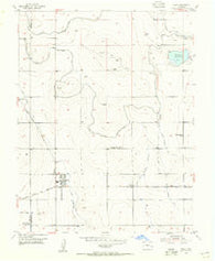 Wiley Colorado Historical topographic map, 1:24000 scale, 7.5 X 7.5 Minute, Year 1955