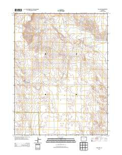 Willard Colorado Historical topographic map, 1:24000 scale, 7.5 X 7.5 Minute, Year 2013