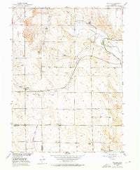 Willard Colorado Historical topographic map, 1:24000 scale, 7.5 X 7.5 Minute, Year 1951