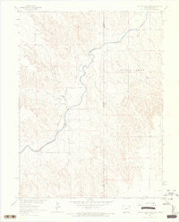 Willow Creek Ranch Colorado Historical topographic map, 1:24000 scale, 7.5 X 7.5 Minute, Year 1963
