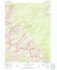 Willow Lakes Colorado Historical topographic map, 1:24000 scale, 7.5 X 7.5 Minute, Year 1970