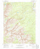 Willow Lakes Colorado Historical topographic map, 1:24000 scale, 7.5 X 7.5 Minute, Year 1970