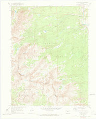 Willow Lakes Colorado Historical topographic map, 1:24000 scale, 7.5 X 7.5 Minute, Year 1970