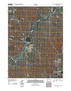 Willow Creek Ranch Colorado Historical topographic map, 1:24000 scale, 7.5 X 7.5 Minute, Year 2010