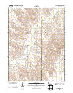 Willow Creek Ranch Colorado Historical topographic map, 1:24000 scale, 7.5 X 7.5 Minute, Year 2013