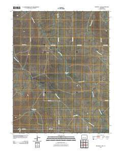 Windmill Lake Colorado Historical topographic map, 1:24000 scale, 7.5 X 7.5 Minute, Year 2010