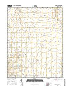 Windmill Lake Colorado Current topographic map, 1:24000 scale, 7.5 X 7.5 Minute, Year 2016