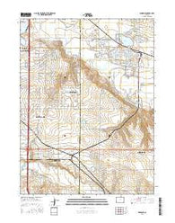 Windsor Colorado Current topographic map, 1:24000 scale, 7.5 X 7.5 Minute, Year 2016