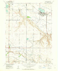 Windsor Colorado Historical topographic map, 1:24000 scale, 7.5 X 7.5 Minute, Year 1950
