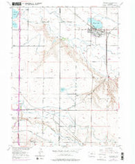 Windsor Colorado Historical topographic map, 1:24000 scale, 7.5 X 7.5 Minute, Year 1950