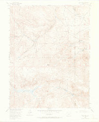Windy Peak Colorado Historical topographic map, 1:24000 scale, 7.5 X 7.5 Minute, Year 1954
