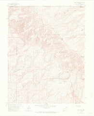 Windy Point Colorado Historical topographic map, 1:24000 scale, 7.5 X 7.5 Minute, Year 1960
