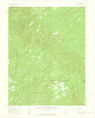Windy Point Colorado Historical topographic map, 1:24000 scale, 7.5 X 7.5 Minute, Year 1960