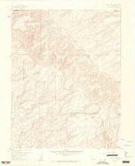 Windy Point Colorado Historical topographic map, 1:24000 scale, 7.5 X 7.5 Minute, Year 1960