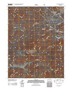 Windy Peak Colorado Historical topographic map, 1:24000 scale, 7.5 X 7.5 Minute, Year 2011