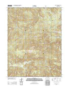 Windy Peak Colorado Historical topographic map, 1:24000 scale, 7.5 X 7.5 Minute, Year 2013