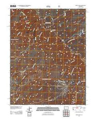 Windy Point Colorado Historical topographic map, 1:24000 scale, 7.5 X 7.5 Minute, Year 2011