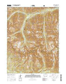 Winfield Colorado Current topographic map, 1:24000 scale, 7.5 X 7.5 Minute, Year 2016