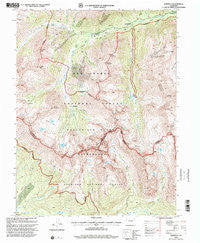 Winfield Colorado Historical topographic map, 1:24000 scale, 7.5 X 7.5 Minute, Year 1994
