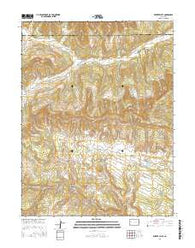 Winter Flats Colorado Current topographic map, 1:24000 scale, 7.5 X 7.5 Minute, Year 2016