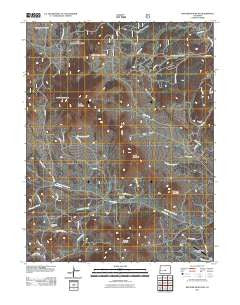 Witcher Mountain Colorado Historical topographic map, 1:24000 scale, 7.5 X 7.5 Minute, Year 2011