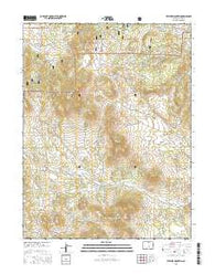 Witcher Mountain Colorado Current topographic map, 1:24000 scale, 7.5 X 7.5 Minute, Year 2016