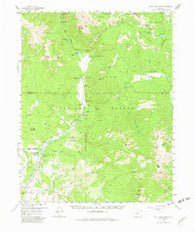 Wolf Creek Pass Colorado Historical topographic map, 1:62500 scale, 15 X 15 Minute, Year 1957