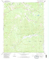 Wolf Creek Pass Colorado Historical topographic map, 1:24000 scale, 7.5 X 7.5 Minute, Year 1984
