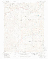 Wolf Creek Pass Colorado Historical topographic map, 1:24000 scale, 7.5 X 7.5 Minute, Year 1984