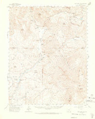 Wolf Creek Pass Colorado Historical topographic map, 1:62500 scale, 15 X 15 Minute, Year 1957