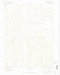 Wolf Mountain Colorado Historical topographic map, 1:24000 scale, 7.5 X 7.5 Minute, Year 1971