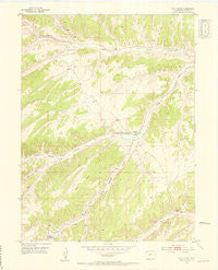 Wolf Ridge Colorado Historical topographic map, 1:24000 scale, 7.5 X 7.5 Minute, Year 1952