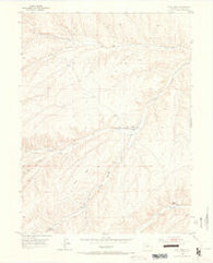 Wolf Ridge Colorado Historical topographic map, 1:24000 scale, 7.5 X 7.5 Minute, Year 1952