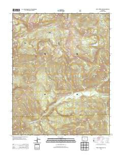 Wolf Creek Pass Colorado Historical topographic map, 1:24000 scale, 7.5 X 7.5 Minute, Year 2013