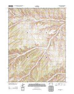 Wolf Ridge Colorado Historical topographic map, 1:24000 scale, 7.5 X 7.5 Minute, Year 2013