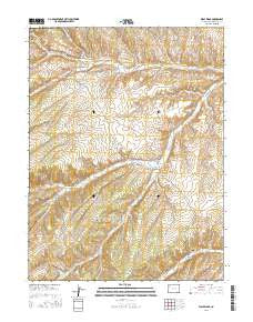 Wolf Ridge Colorado Current topographic map, 1:24000 scale, 7.5 X 7.5 Minute, Year 2016