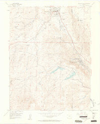 Woodland Park Colorado Historical topographic map, 1:24000 scale, 7.5 X 7.5 Minute, Year 1954