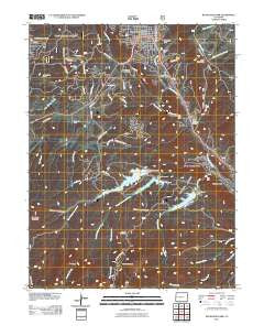 Woodland Park Colorado Historical topographic map, 1:24000 scale, 7.5 X 7.5 Minute, Year 2011