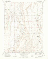 Woodlin School Colorado Historical topographic map, 1:24000 scale, 7.5 X 7.5 Minute, Year 1973