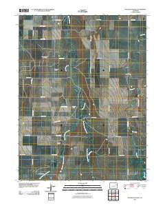 Woodlin School Colorado Historical topographic map, 1:24000 scale, 7.5 X 7.5 Minute, Year 2010