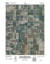 Woodrow Colorado Historical topographic map, 1:24000 scale, 7.5 X 7.5 Minute, Year 2010
