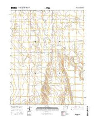 Woodrow Colorado Current topographic map, 1:24000 scale, 7.5 X 7.5 Minute, Year 2016