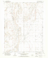 Woodrow NW Colorado Historical topographic map, 1:24000 scale, 7.5 X 7.5 Minute, Year 1973