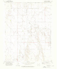 Woodrow Colorado Historical topographic map, 1:24000 scale, 7.5 X 7.5 Minute, Year 1973