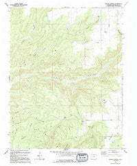 Woods Canyon Colorado Historical topographic map, 1:24000 scale, 7.5 X 7.5 Minute, Year 1994