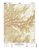 Woods Canyon Colorado Current topographic map, 1:24000 scale, 7.5 X 7.5 Minute, Year 2016